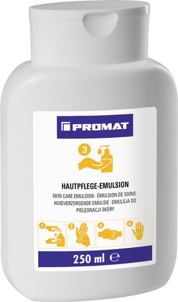 Hautpflege-Emulsion 250ml silikonfrei,leicht parfümiert 24 PROMAT