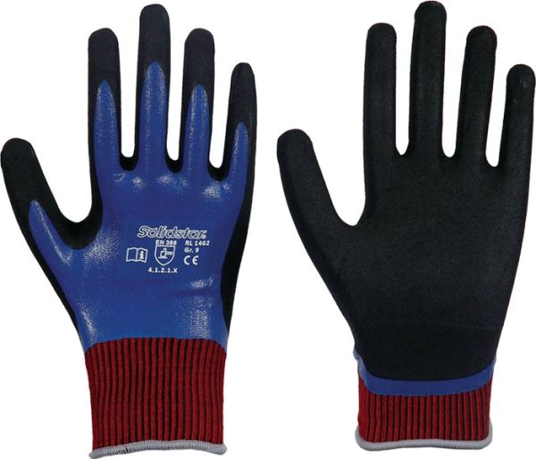 Handschuhe Solidstar Nitril Grip Complete 1462 LEIPOLD