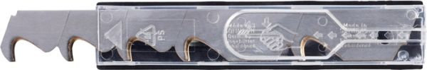 Abbrechhakenklinge L104,5xB17,7xS0,5mm Titan 3 Sollbruchstellen 10 St./Spender