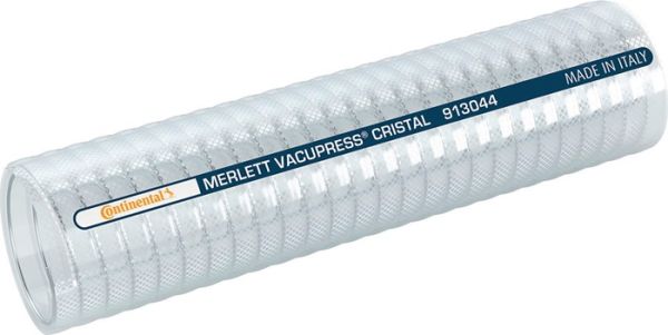 Saug- u.Druckschlauch Vacupress Cristal ID 19mm AD 28mm L.60m
