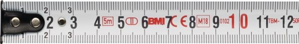 Taschenrollbandmaß chrom BMI