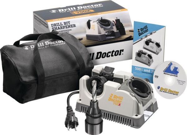 Bohrerschleifgerät Drill-Doctor DD-750X (Tasche) Schleifbereich 2,5-19,0mm