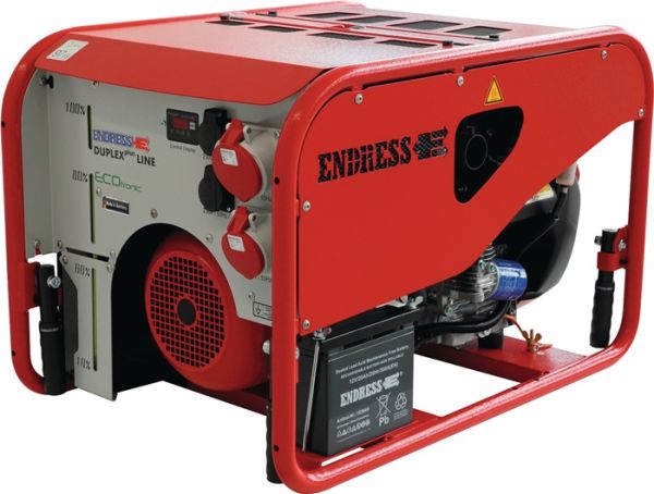 Stromerzeuger ESE 1306 DHG-GT ES ISO DUPLEX 11 kVA,8,8 kW Benzin ENDRESS