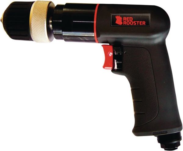 Druckluftbohrmaschine RR-10 DP 10mm 0-1800min-¹ 1-10mm RED ROOSTER