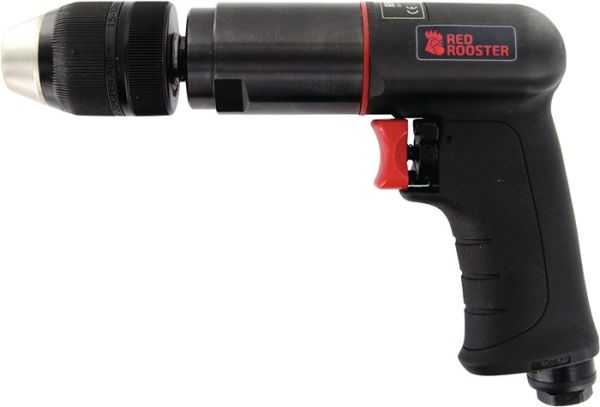Druckluftbohrmaschine RR-13DP 13mm 800min-¹ 1,5-13mm RED ROOSTER