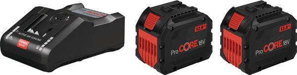 Akku-Starter-Set ProCORE 12.0 Ah Prof.18 V 2x12 Ah BOSCH