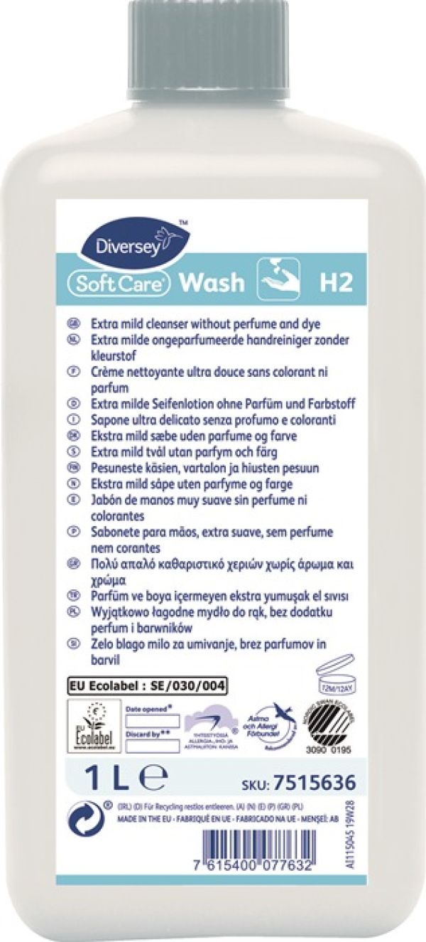 Handwaschlotion Soft Care Wash H2 DIVERSEY