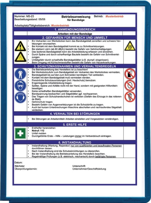 Sichttafel DURABLE