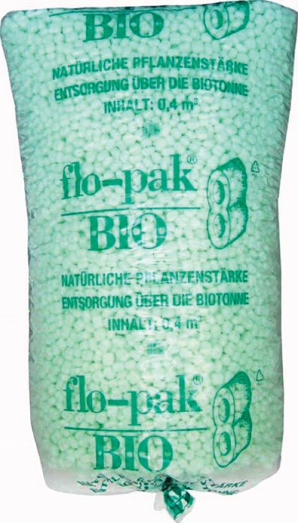 Verpackungschips flo-pak Bio 8 Maisstärke antistatisch 400l