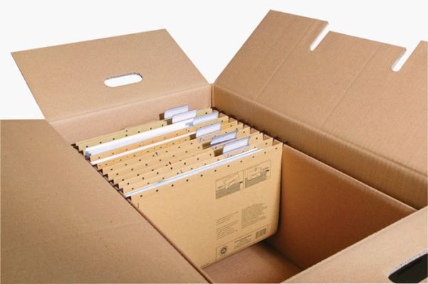 Hängeregister-Einsatz f.Aktenkarton L1484xB580mm Pappe braun