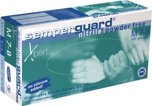 Einweghandschuh SEMPERGUARD NITRIL XPERT SEMPERMED SEMPERMED