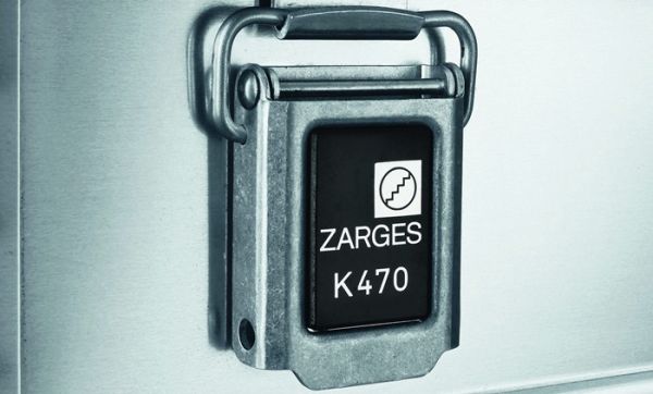Aluminiumbehälter K 470-AKKU SAFE L600xB600xH250mm 67l ZARGES