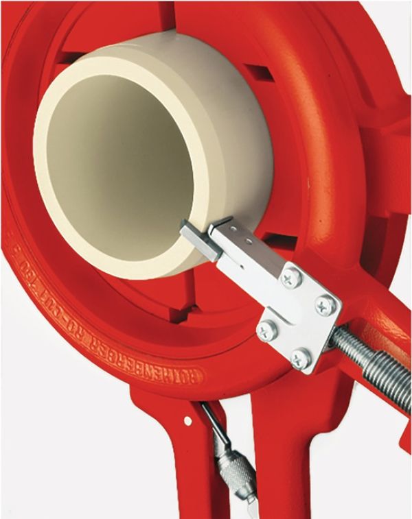 Abstech-/Anfas-Systemwerkzeug ROCUT® 160 Set f.Kunststoffrohre ROTHENBERGER
