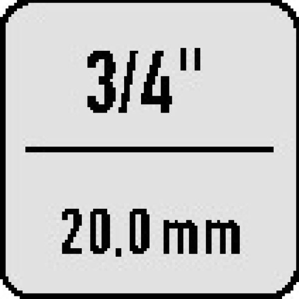 Kraftverbindungsteil 740 SWH Antr.3/4Zoll Abtrieb 3/4Zoll Innen/Außen-4-kant,SWF