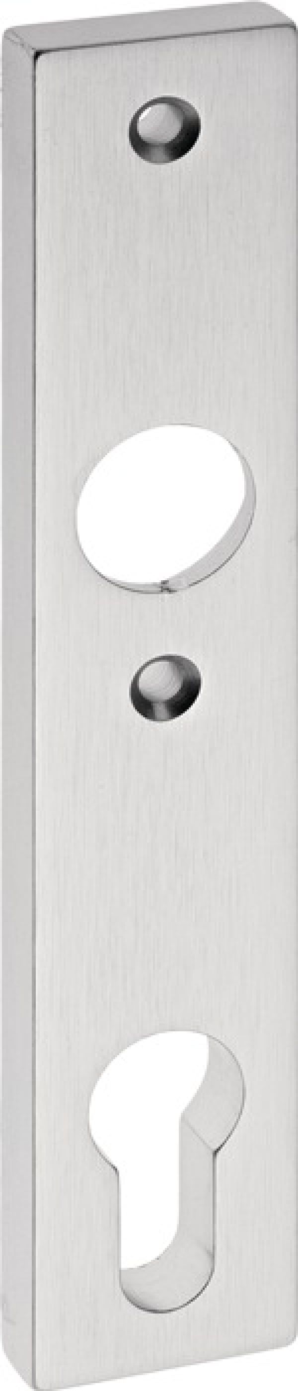 Schlosskasten-Kurzschild 1317/7203 Innenschild Alu.F1/naturf.EDI