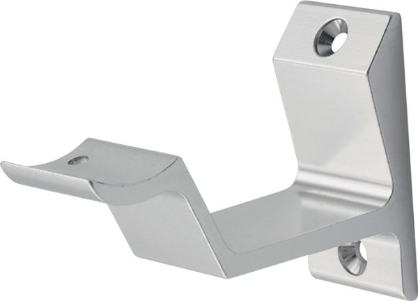 Handlaufträger 3542 Alu.silberf.elox.gewölbte Auflage HERMETA