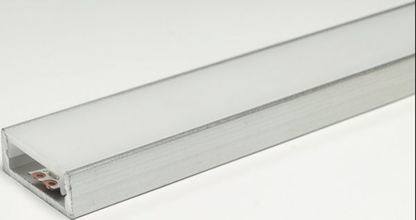 LED Leuchtenprofil Paris Paris Nutmaß 18x7mm Einbau Alu.EV1 L&S