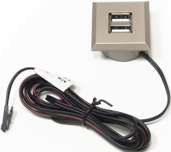 USB Doppelsteckdose 12 V 5 V 1x2,1 A ≥ 10,5 W L&S