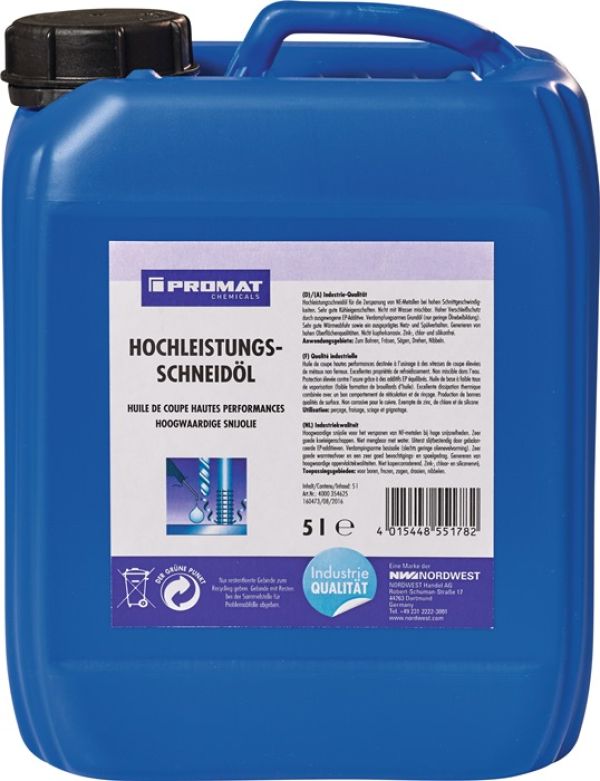 Hochleistungsschneidöl 5l Kanister PROMAT CHEMICALS