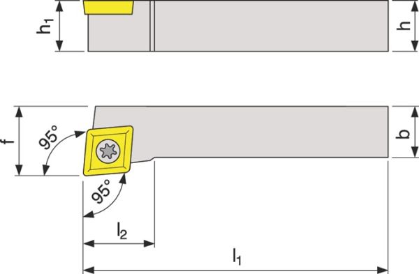 Klemmdrehhalter SCLC PROMAT