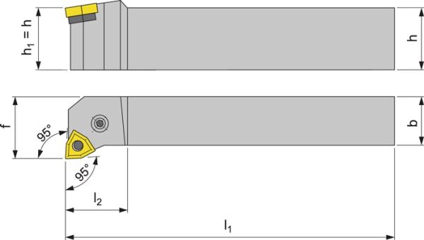 Klemmdrehhalter PWLN PROMAT