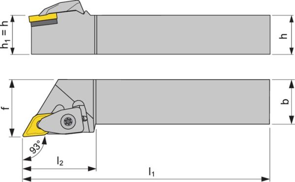 Klemmdrehhalter DDJN PROMAT