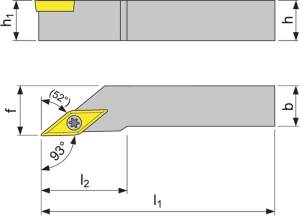 Klemmdrehhalter SVJC PROMAT