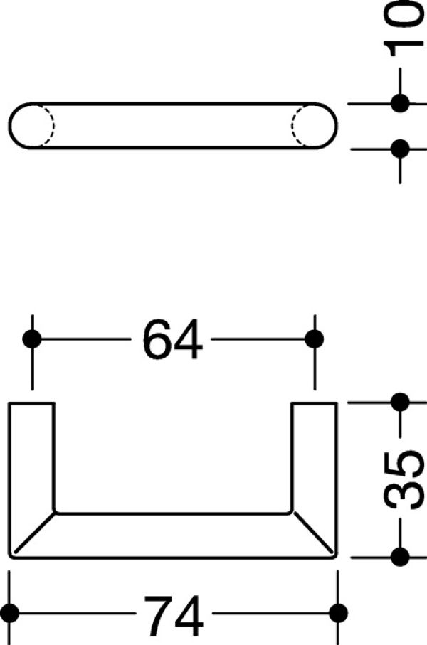 Möbelgriff 562.10.64 HEWI