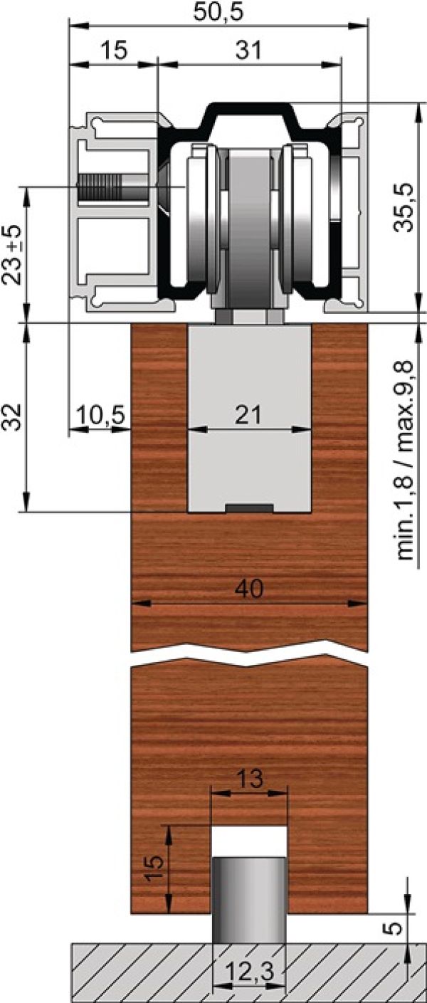 Schiebesystem 73 Avantgarde HELM