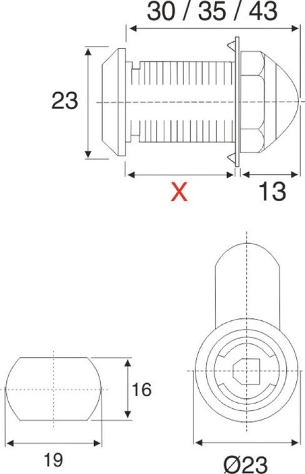 Hebelverschluss System 600 BMB