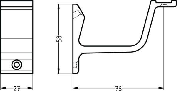 Handlaufträger 3550 HERMETA