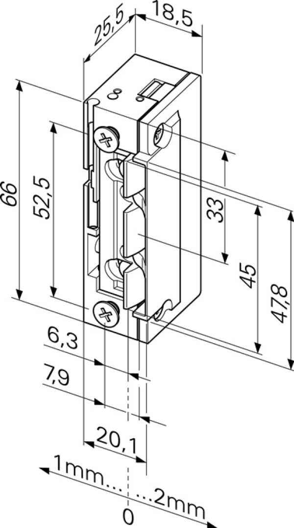 Elektrotüröffner 118.13 ProFix 2 ASSA ABLOY