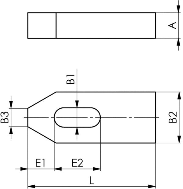 Spanneisen DIN 6314 AMF