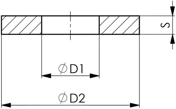 Unterlegscheibe DIN 6340 AMF