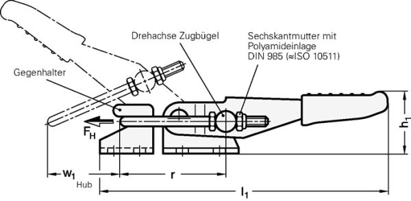 Verschluss-Spanner GN 851 GANTER