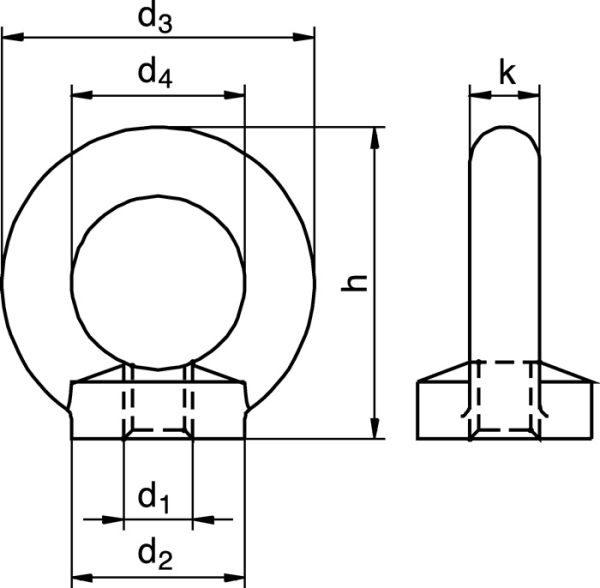 Ringmutter DIN 582