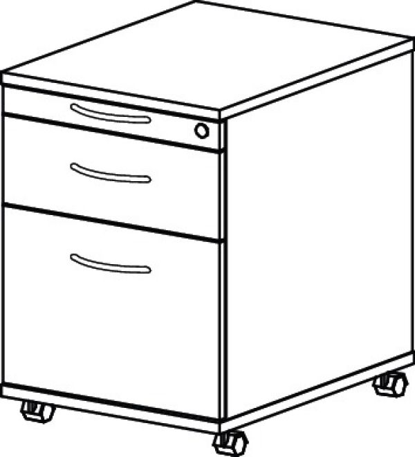 Rollcontainer Pro-B HAMMERBACHER
