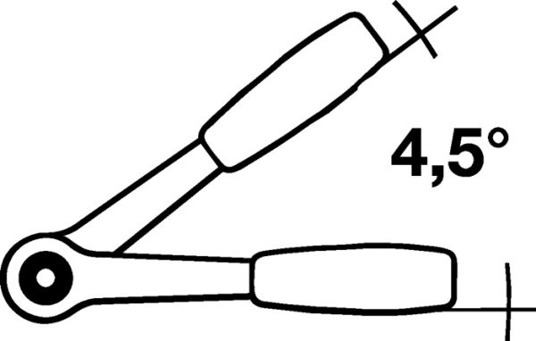 Hebelumsch.kn.512QR N 1/2 Zoll 80 Z.Umschalth.STAHLWILLE