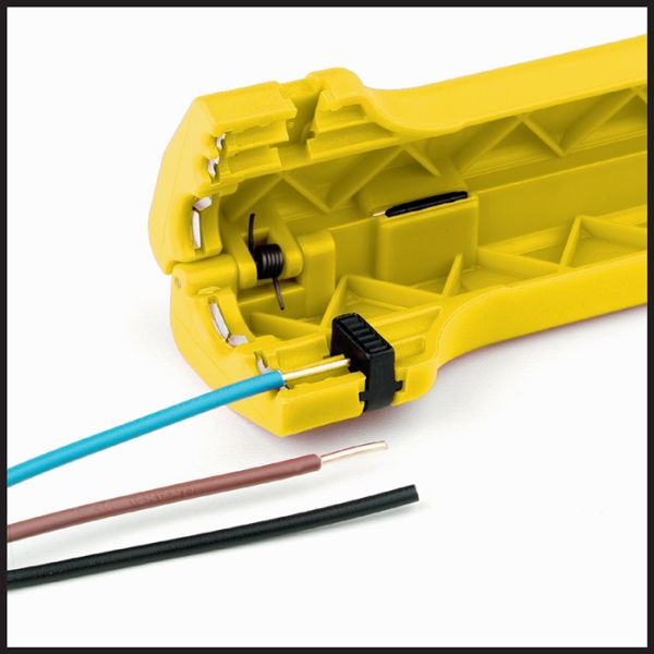 Abmantelungswerkzeug Uni Plus Gesamt-L.130mm D.8-15mm 1,5 u.2,5 (Litze)mm²