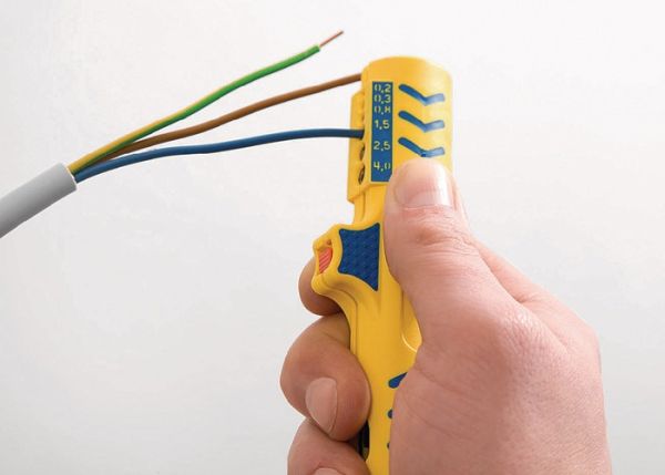 Abmantelungswerkzeug Secura No.15 Gesamt-L.124mm Arbeitsber.D.8-13mm