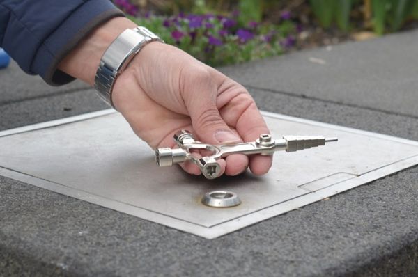 Bau-Schaltschrankschlüssel 13 Funktionen integr.Flaschenöffner PROMAT